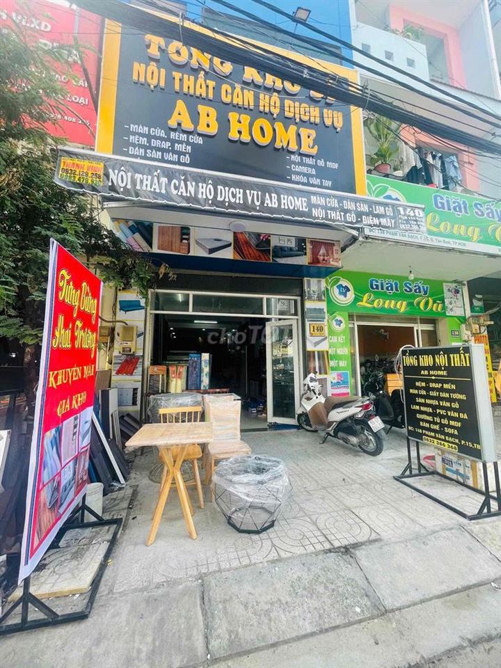 Cho thuê nhà mặt tiền p15 , Tân bình