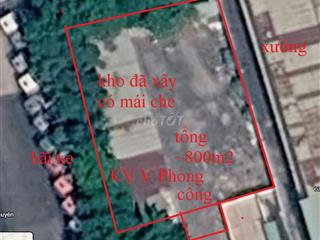 cho thuê 800m đất kèm văn phòng,  trước từng làm chành xe.