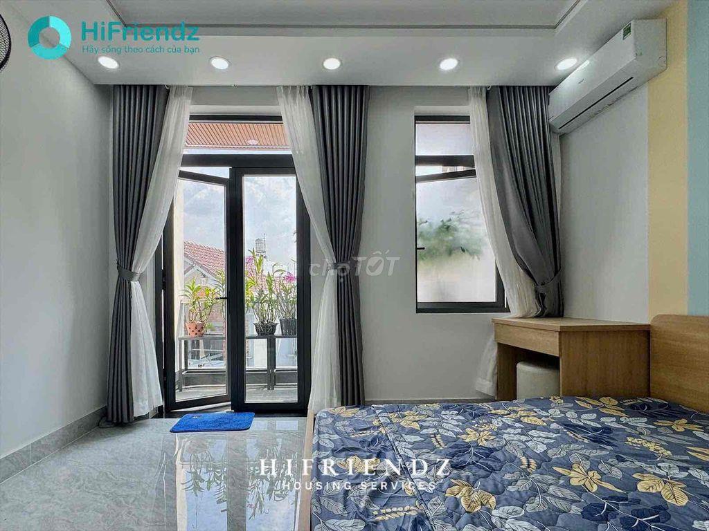 Studio full nội thất ban công siu chill đi bộ sang đh LĐXH - UTH