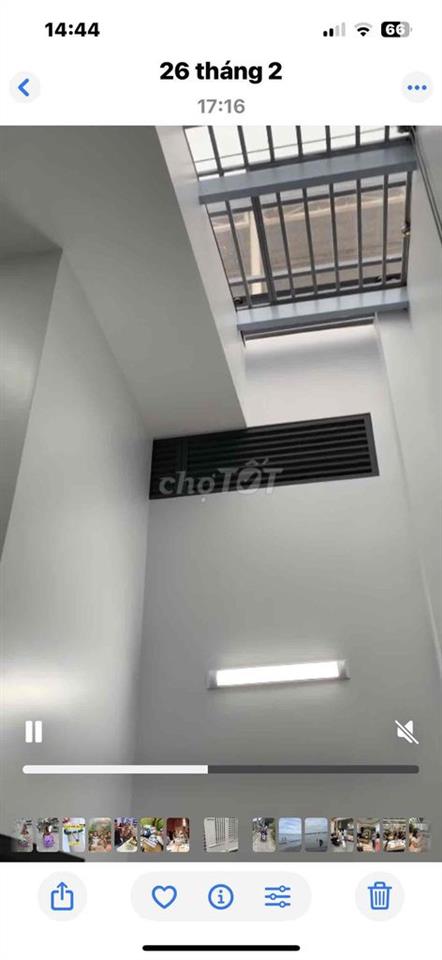 Chính chủ bán nhà hẻm 861, hẻm thẳng, gần Đền Đức Quan Thánh