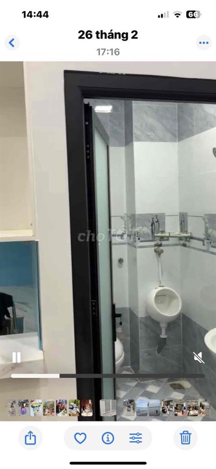 Chính chủ bán nhà hẻm 861, hẻm thẳng, gần Đền Đức Quan Thánh