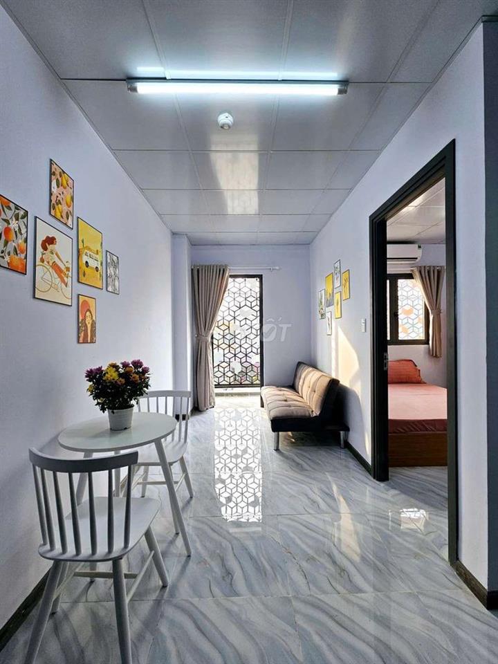 CĂN HỘ 1PN MỚI XÂY GẦN BẾN XE QUẬN 8 TÒA THANG MÁY, BẢO VỆ, HẦM XE