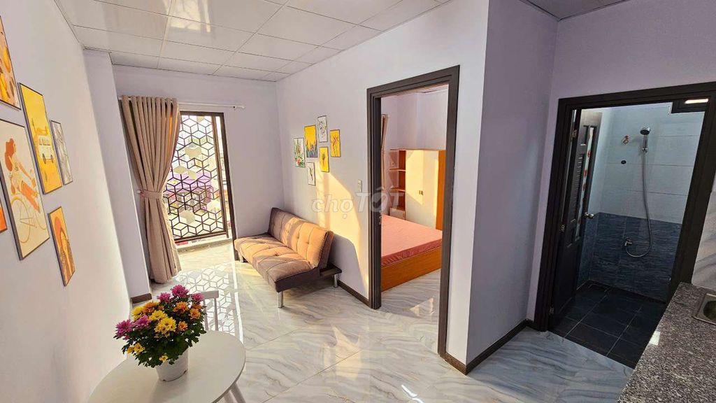 CĂN HỘ 1PN MỚI XÂY GẦN BẾN XE QUẬN 8 TÒA THANG MÁY, BẢO VỆ, HẦM XE