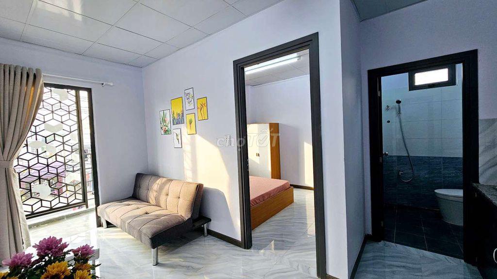 CĂN HỘ 1PN MỚI XÂY GẦN BẾN XE QUẬN 8 TÒA THANG MÁY, BẢO VỆ, HẦM XE