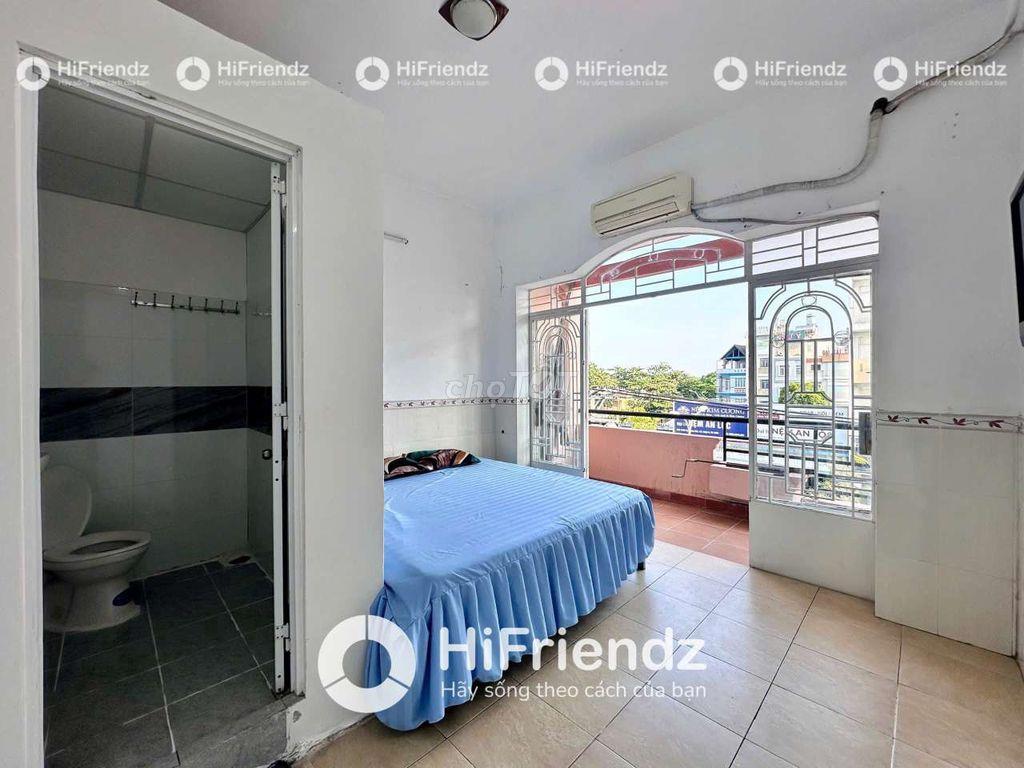 Studio full nt ban công ngay cầu Nguyễn Văn Cừ, tiện qua HCMUS, HCMUE