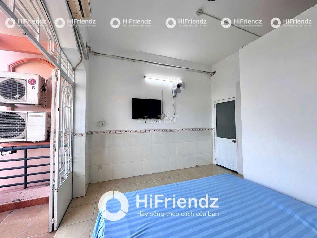 Studio full nt ban công ngay cầu Nguyễn Văn Cừ, tiện qua HCMUS, HCMUE