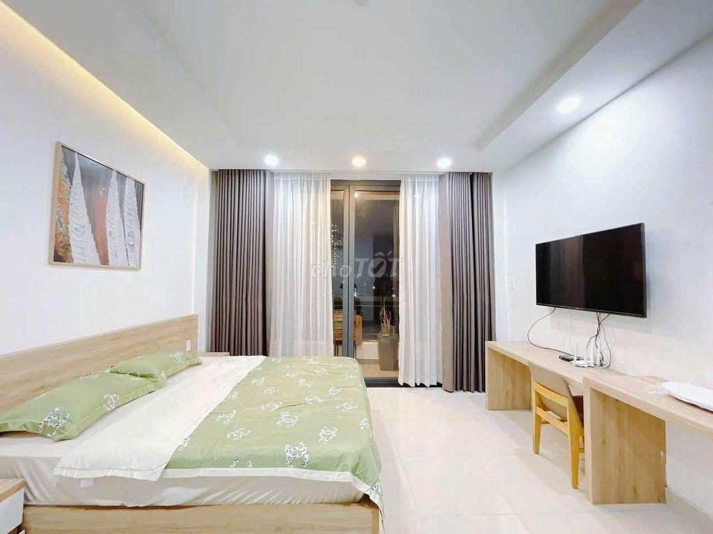 Căn hộ cao cấp full nội thất ban công - cầu Calmette,qua NTTU,ULAW 5p