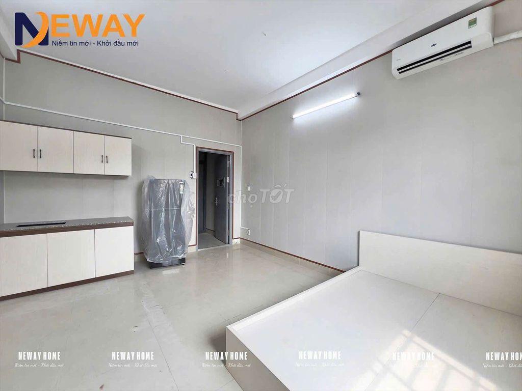 Căn hộ đầy đủ nội thất,ban công, cửa sổ thoáng mát gần Parc mall, STU