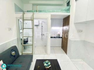 Phòng trọ cóc gác đầy đủ nội thất cửa sổ trời thoáng mát