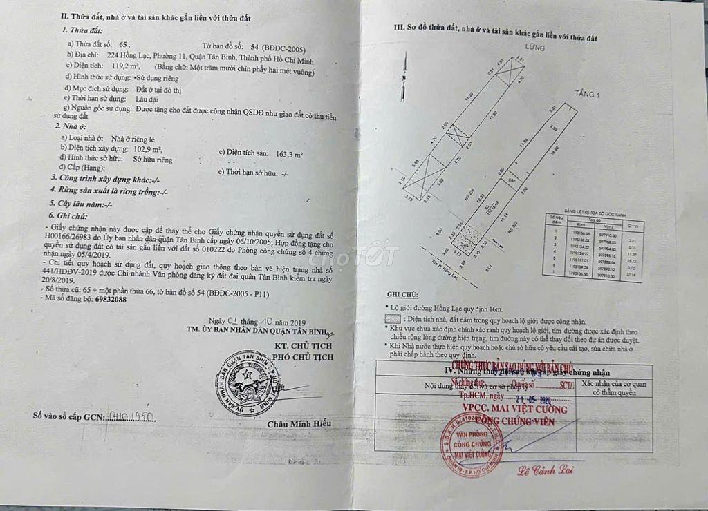 Nhà mặt tiền vải giao thông thuận lợi giá cực rẻ