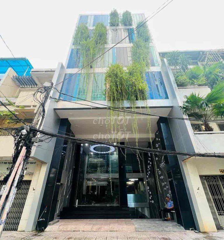 🔈 Cho Thuê Tòa Nhà HXH Lê Văn Sỹ_8x20m_Hầm Trệt Lửng 4 Lầu, TM, PCCC.