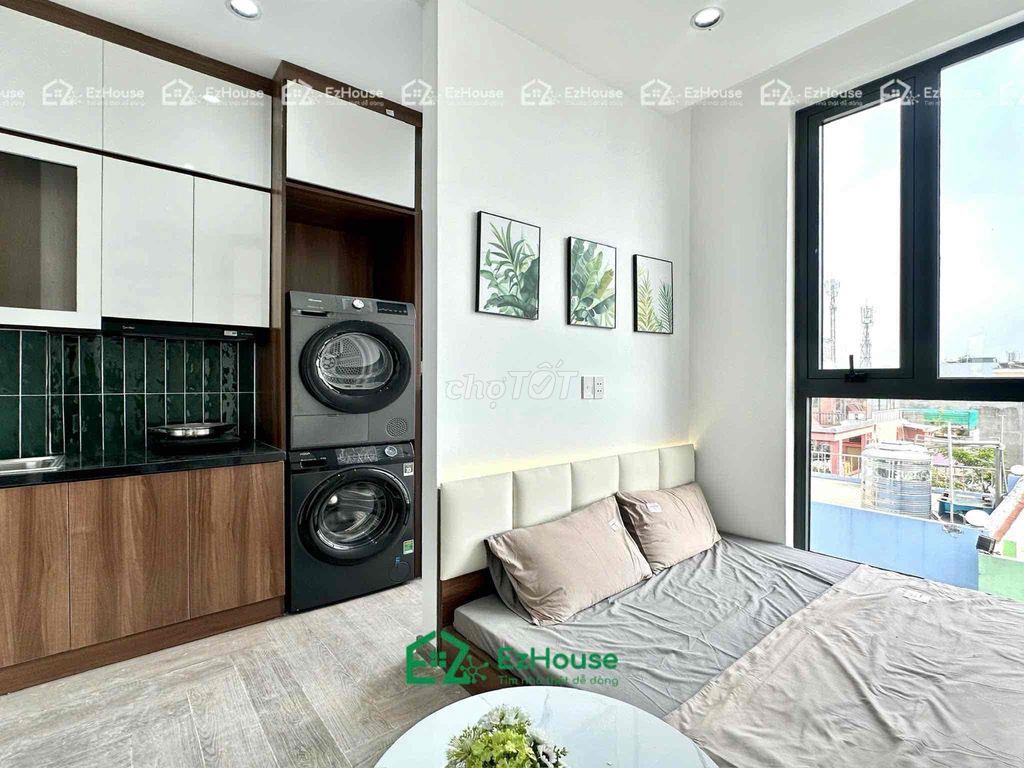 Stuido Full Nội Thất - Ban Công Mới Xây - ngay Đầm Sen