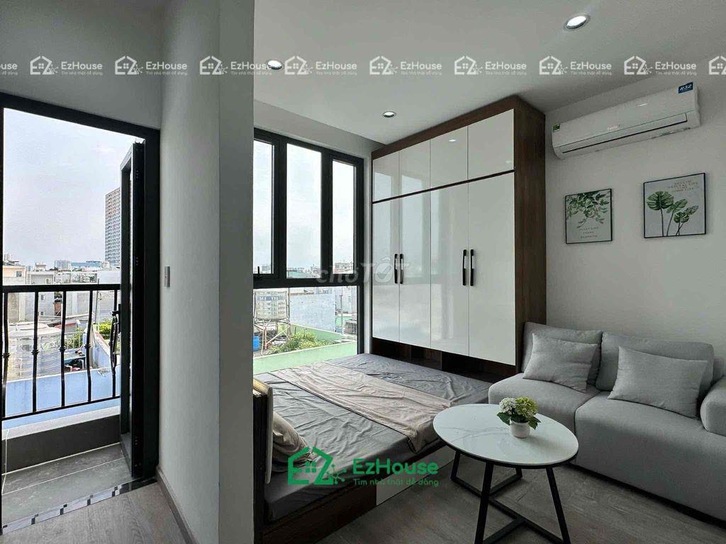 Stuido Full Nội Thất - Ban Công Mới Xây - ngay Đầm Sen