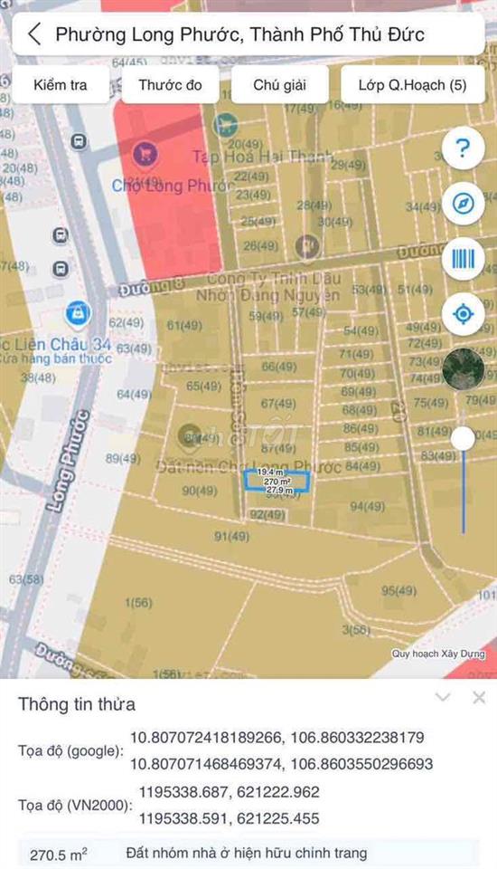 🏡 Bán đất hẻm đường số 8, Long Phước, TP. Thủ Đức, TP. HCM