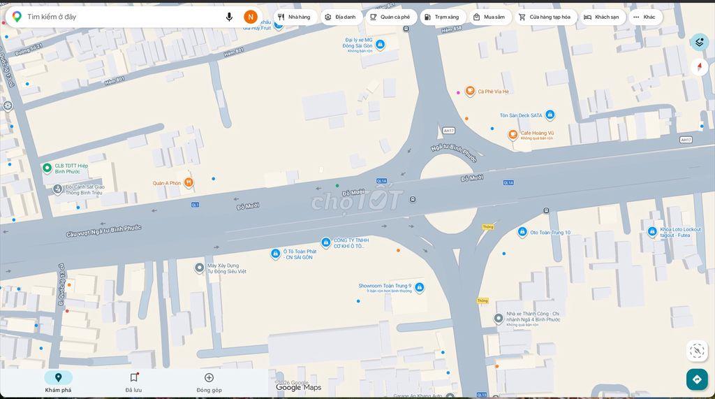 212 m đất gần trung tâm TDTT Hiệp Bình Phước 