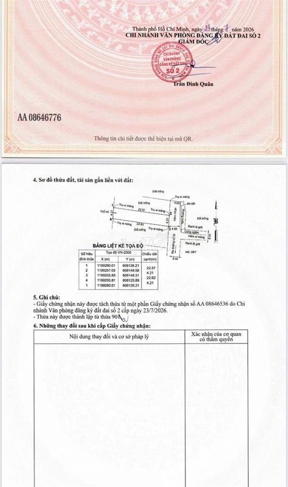 ĐẤT BÁN 3 LÔ LIỀN KỀ ( P. LINH ĐÔNG ( CŨ ), NAY LÀ HIỆP BÌNH, HCM )
