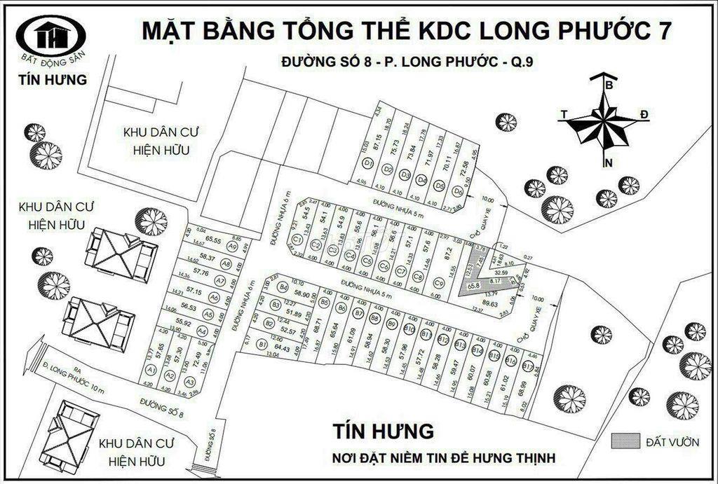 Đất nên Đừờng số 8 Long Phước