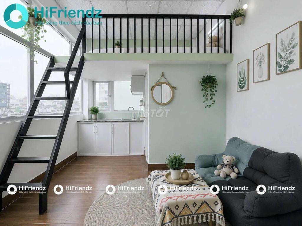 PHÒNG TRỌ CÓ GÁC 4 NGƯỜI BÌNH THẠNH SV UTH FTU HUTECH ĐI BỘ 5P ĐẾN