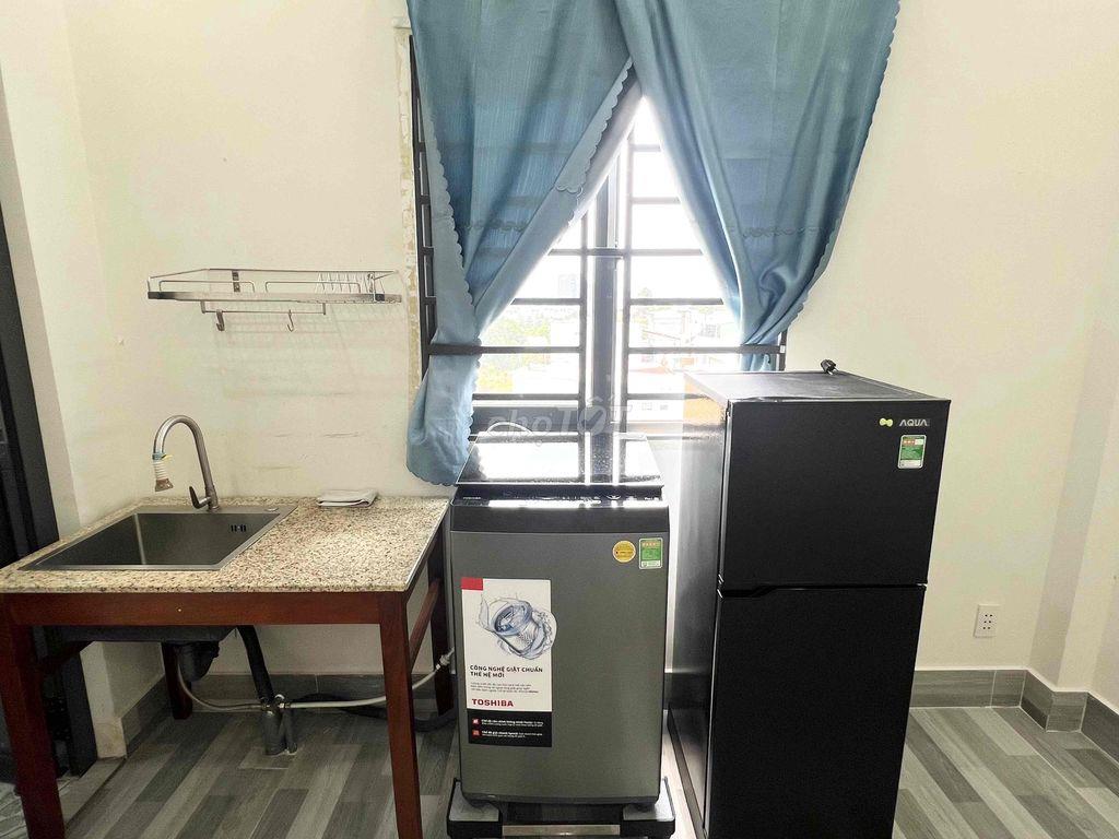 PHÒNG FULL NỘI THẤT, CỬA SỔ TRỜI, MỚI, ĐẸP