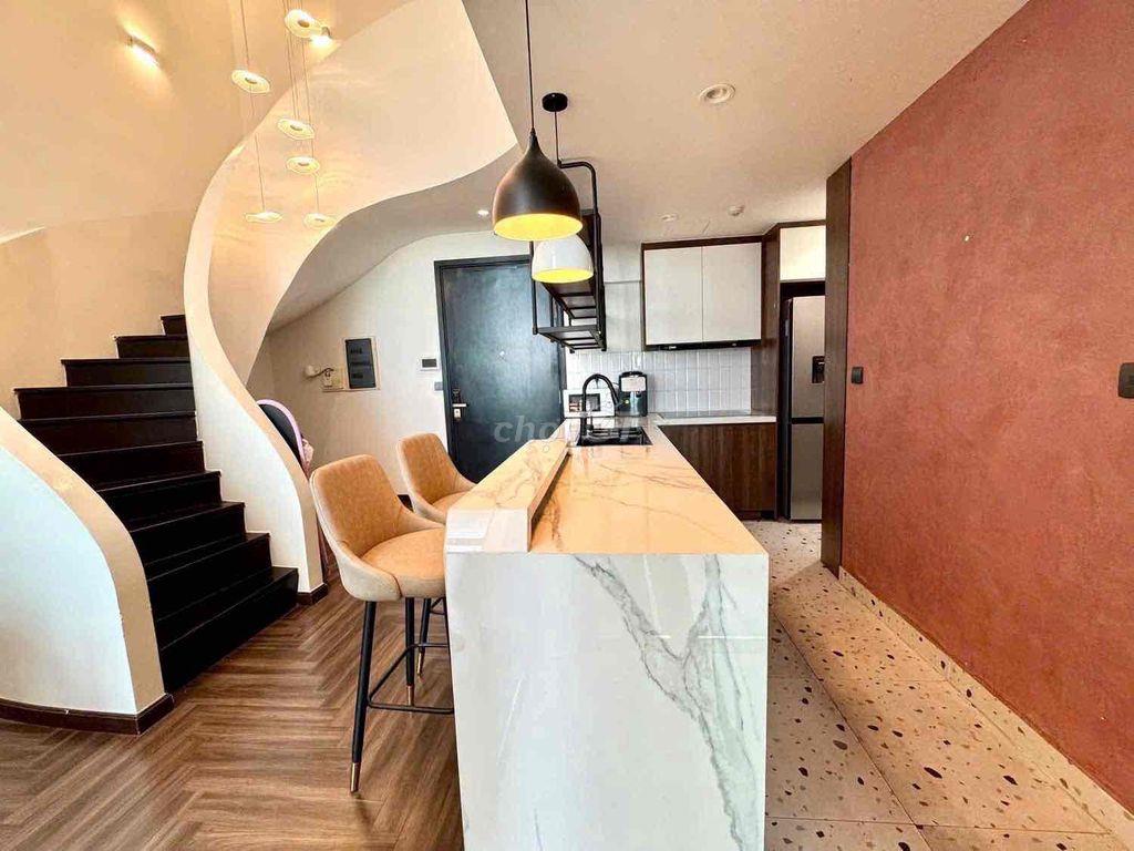 CHUNG CƯ FULL NỘI THẤT STUDIO VÀ GÁC BAN CÔNG RIÊNG