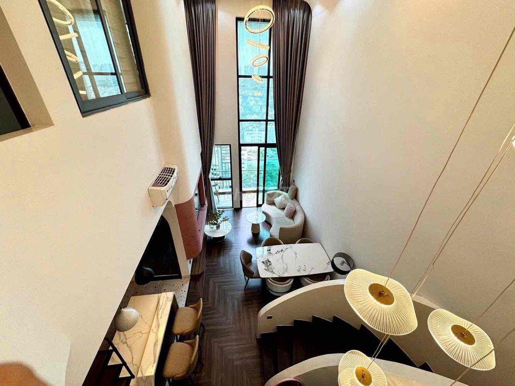 CHUNG CƯ FULL NỘI THẤT STUDIO VÀ GÁC BAN CÔNG RIÊNG