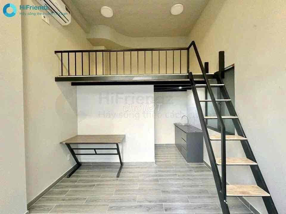 GÁC MỚI HOÀN THIỆN RỘNG RÃI NẰM GẦN CĐ CÔNG THƯƠNG, NGÃ TƯ BÌNH THÁI
