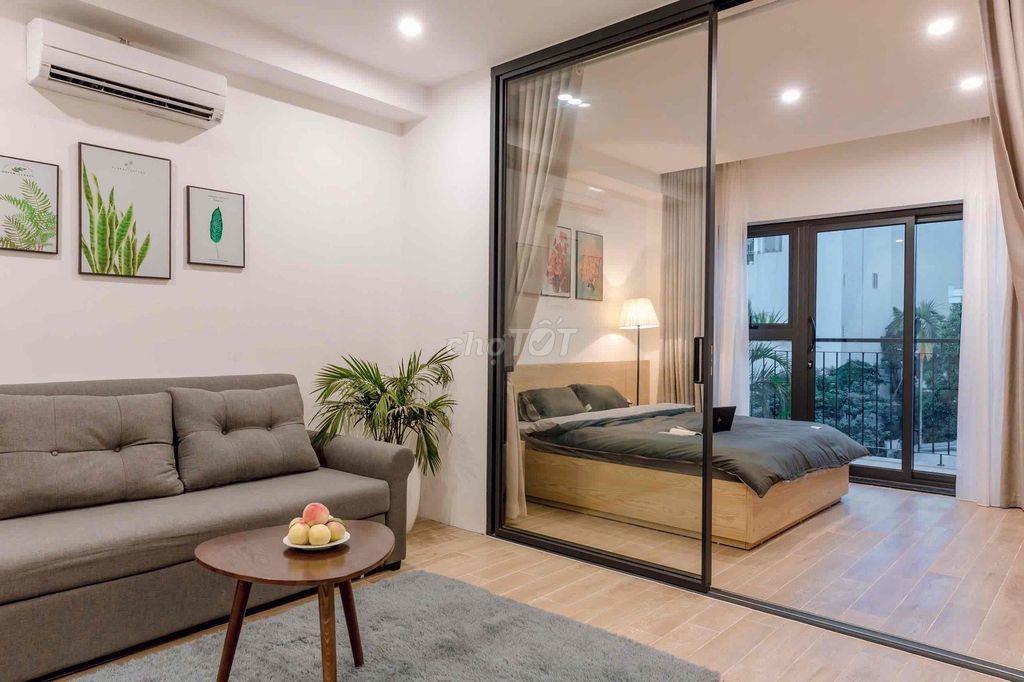 STUDIO BAN CÔNG MÁY GIẶT RIÊNG - PHÒNG MỚI XÂY GẦN LÀNG ĐẠI HỌC