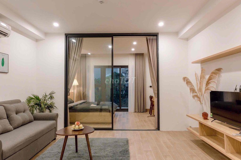 STUDIO BAN CÔNG MÁY GIẶT RIÊNG - PHÒNG MỚI XÂY GẦN LÀNG ĐẠI HỌC