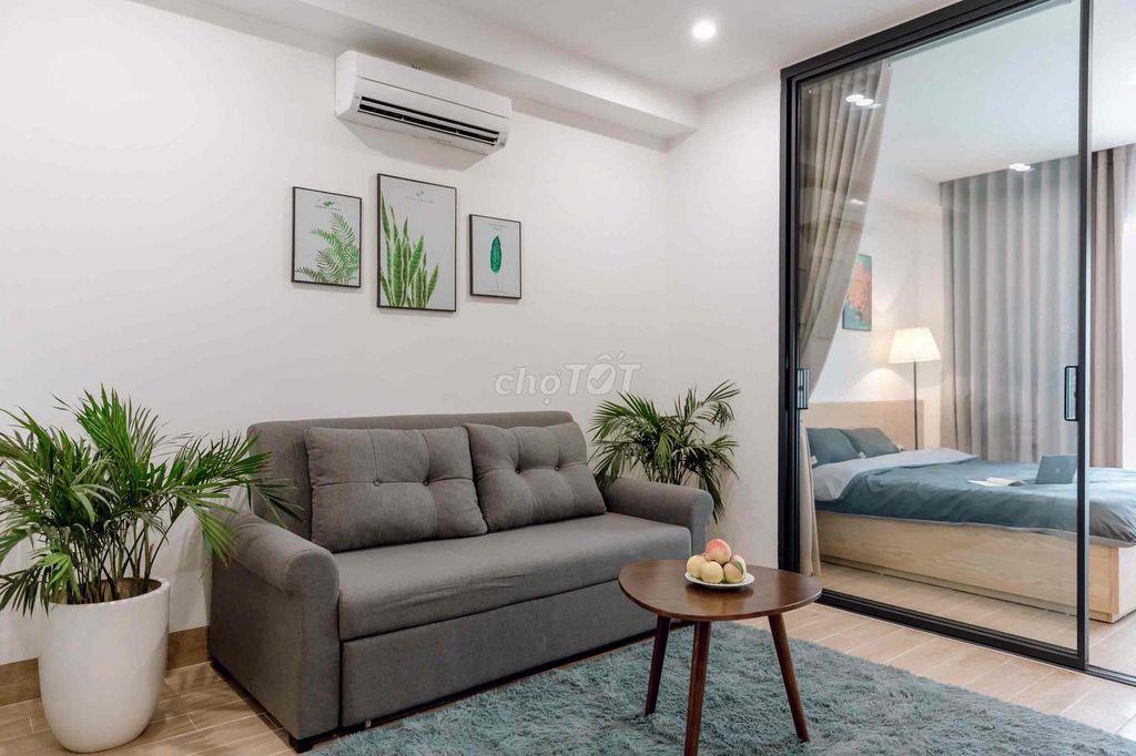 STUDIO BAN CÔNG MÁY GIẶT RIÊNG - PHÒNG MỚI XÂY GẦN LÀNG ĐẠI HỌC