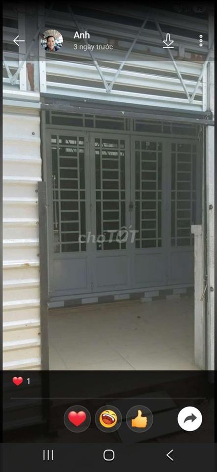 nhag cho thuê nguyên căn 3×11 có sân hẻm 3m cổng riêng tự do