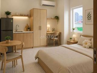 cho thuê phòng ban công  studio full nội thất