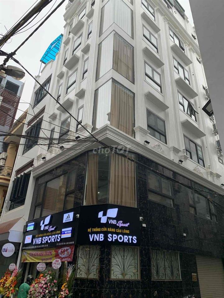 Toà căn góc 8T cho thuê sàn tầng 5 ngõ Trần Đại Nghĩa oto đõ cửa