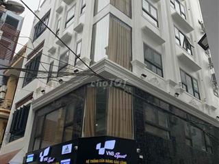 Toà căn góc 8T cho thuê sàn tầng 5 ngõ Trần Đại Nghĩa oto đõ cửa