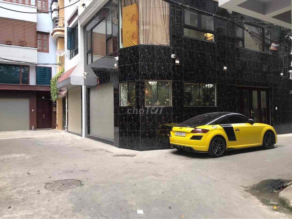 Toà căn góc 8T cho thuê sàn tầng 5 ngõ Trần Đại Nghĩa oto đõ cửa