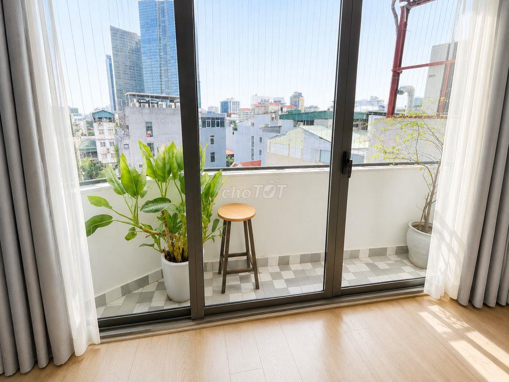 Cho thuê căn hộ 1 ngủ phố Đào Tấn gần Lotte, dịch vụ tiện nghi