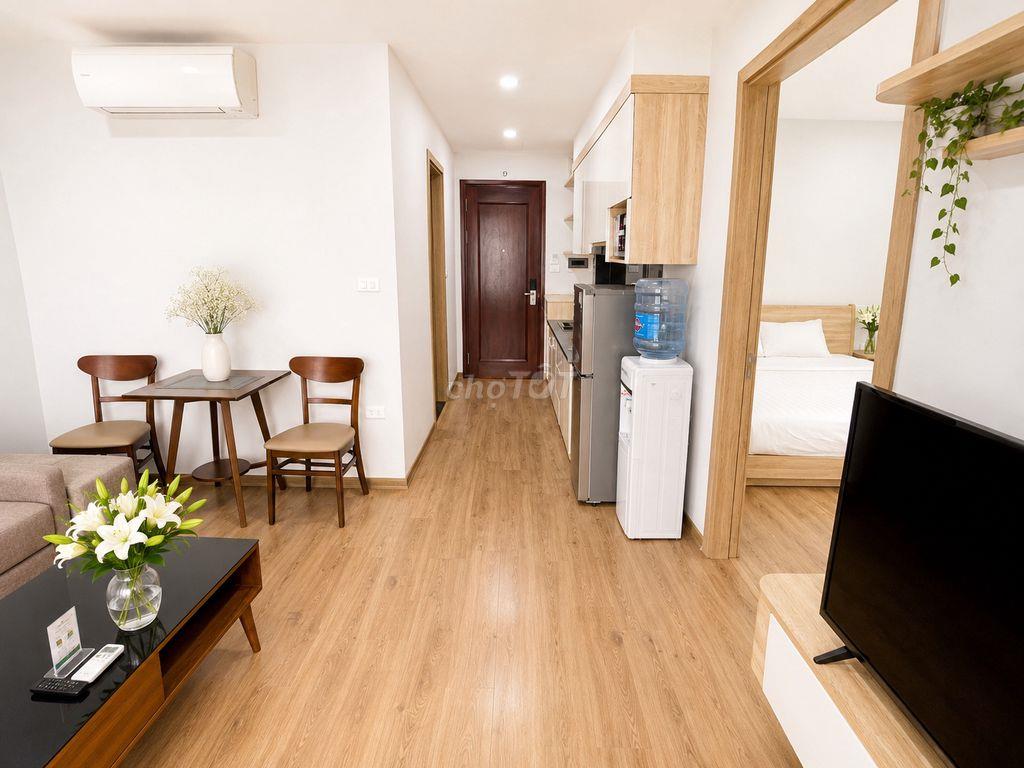 Cho thuê căn hộ 1 ngủ phố Đào Tấn gần Lotte, dịch vụ tiện nghi