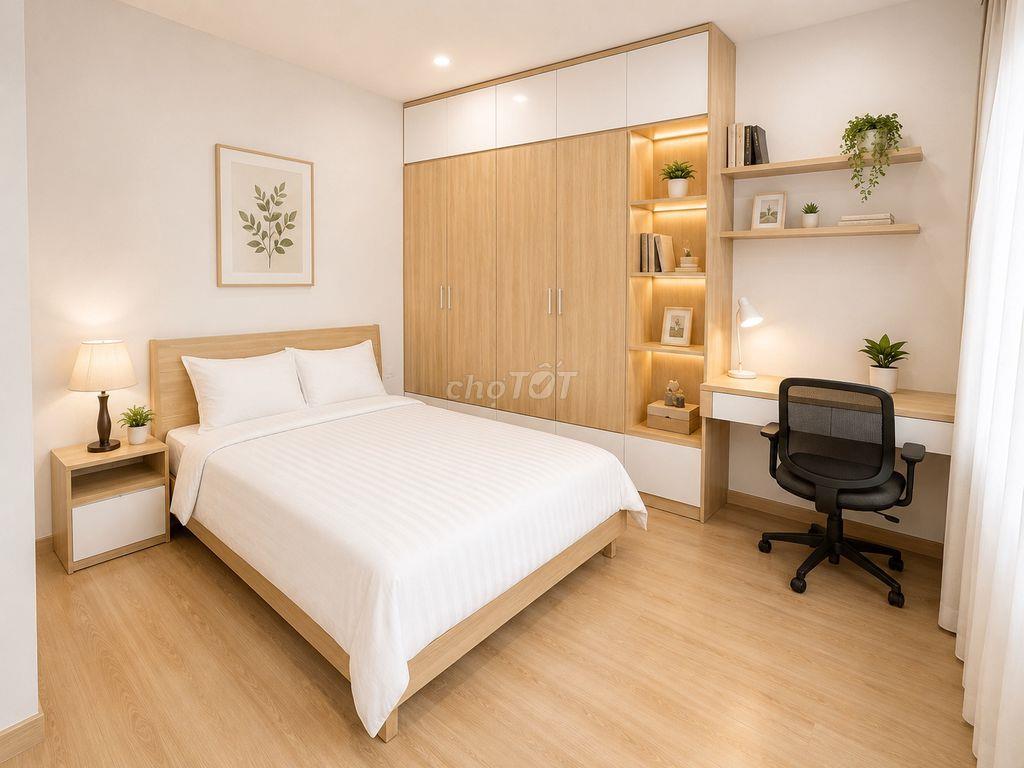 Cho thuê căn hộ 1 ngủ phố Đào Tấn gần Lotte, dịch vụ tiện nghi