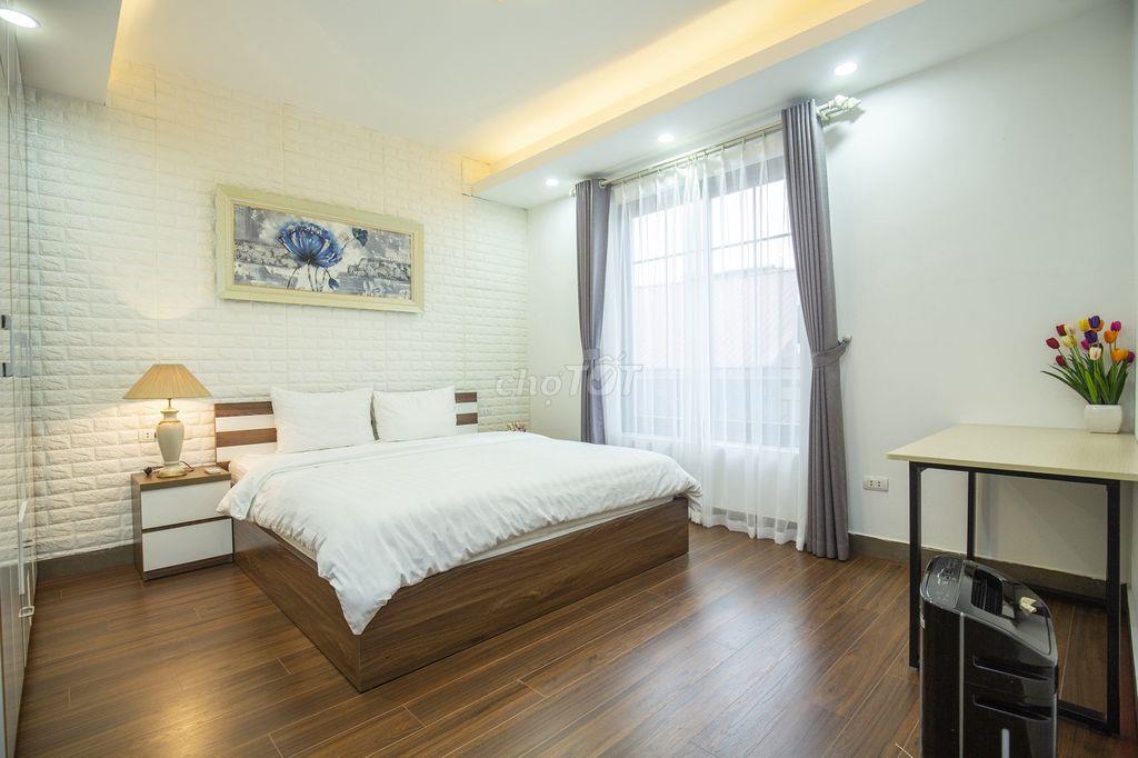 Cho thuê căn hộ dịch vụ 1PN Đào Tấn, Ba Đình full nội thất mới