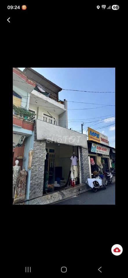 HƠN 7TỶ MẶT TIỀN KINH DOANH KHU CHỢ VẢI PHÚ THỌ HÒA , 180M2, 3TẦNG