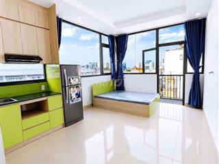 Cho thuê căn hộ 1PN 40m2, ban công, hầm xe, thang máy gần Đại Học VL