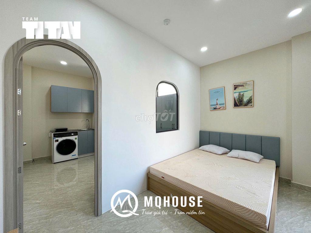 Cho thuê 1PN 40m² ban công, Full NT,Nguyễn Xí, gần ĐH Văn Lang