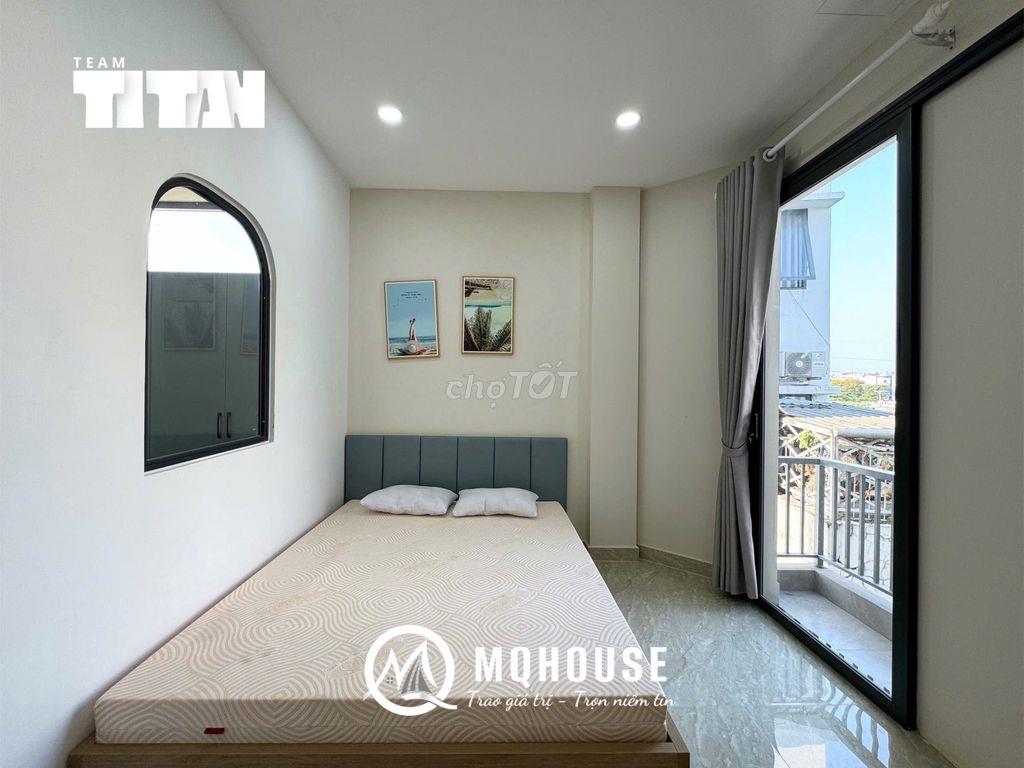 Cho thuê 1PN 40m² ban công, Full NT,Nguyễn Xí, gần ĐH Văn Lang