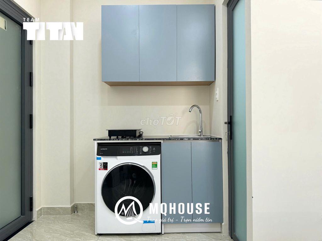 Cho thuê 1PN 40m² ban công, Full NT,Nguyễn Xí, gần ĐH Văn Lang