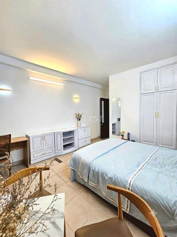 Cho thuê Studio Nơ Trang Long, Bình Thạnh, ban công, full nội thất