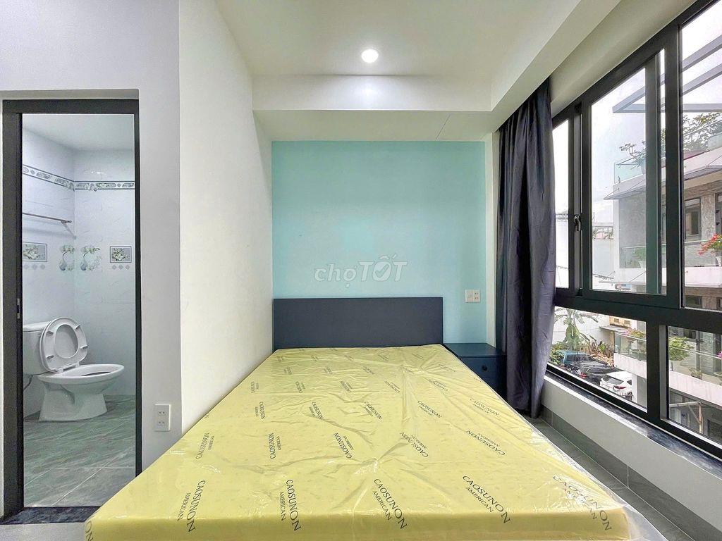 Cho thuê Studio full nội thất, Bùi Đình Túy-BT, gần đại học Văn Lang