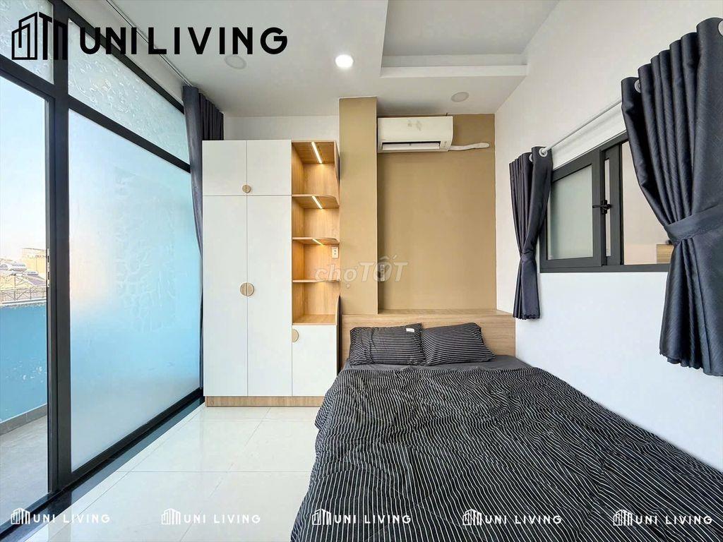 Cho thuê 1PN,tách bếp, 2 mặt  ban công,FULL NT, Hoàng Hoa Thám-BT