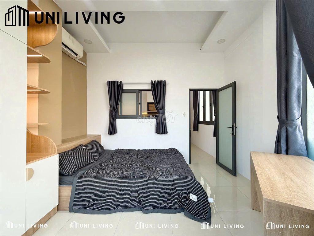 Cho thuê 1PN,tách bếp, 2 mặt  ban công,FULL NT, Hoàng Hoa Thám-BT