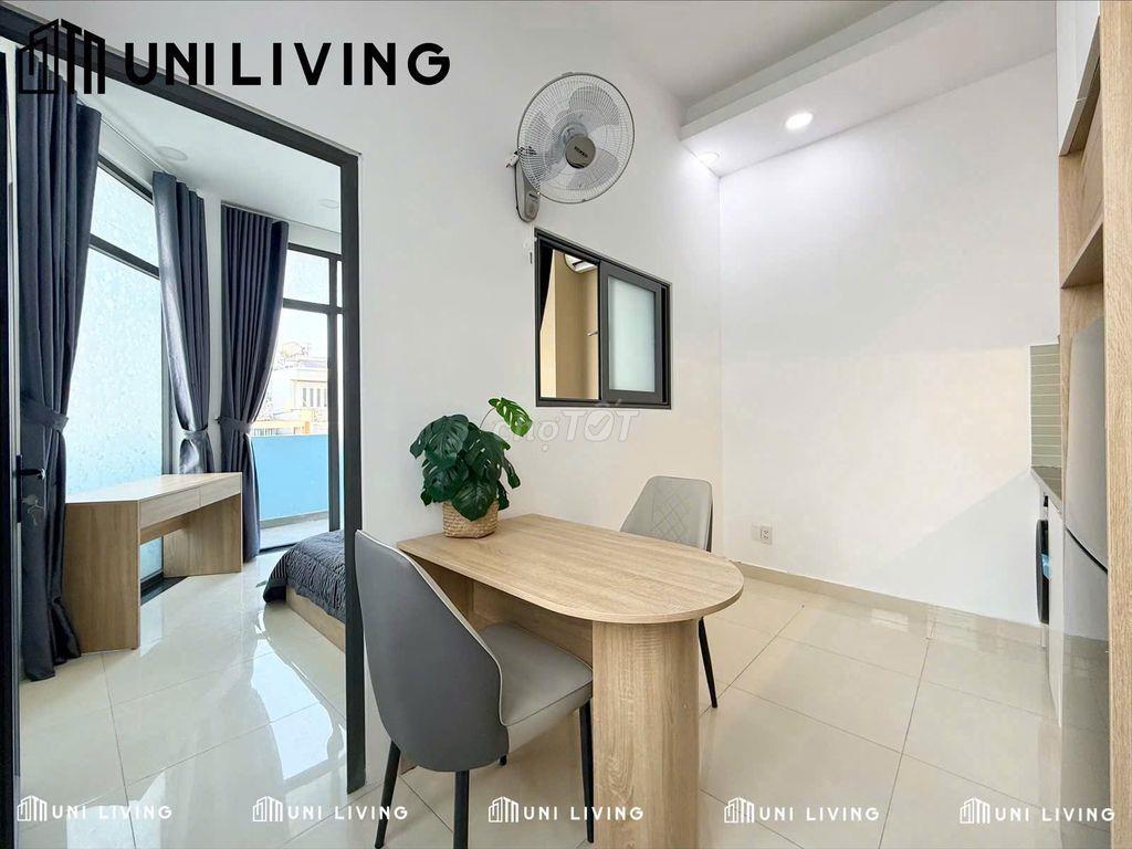 Cho thuê 1PN,tách bếp, 2 mặt  ban công,FULL NT, Hoàng Hoa Thám-BT