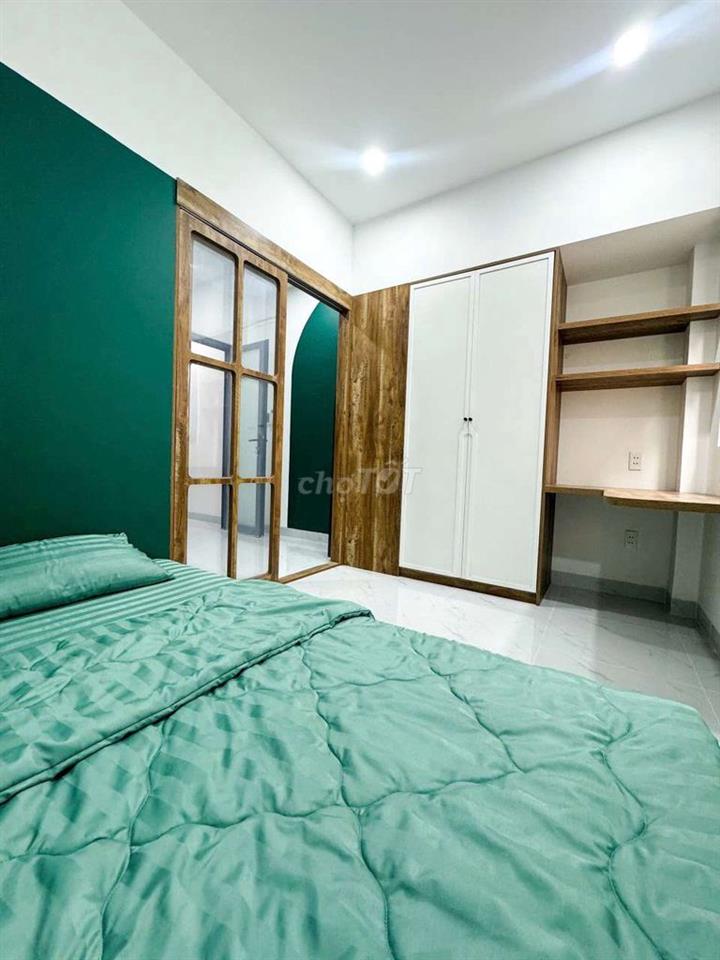 Cho thuê 1PN-tách bếp, FULL NT máy giặt riêng, gần đại học Văn Lang