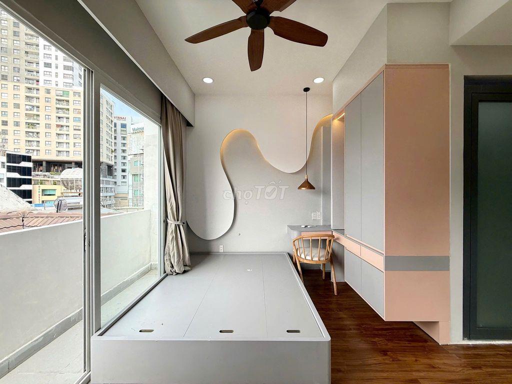 Cho thuê Studio-ban công, FULL NT, Nguyễn Trọng Tuyển, ngay ngã tư PN